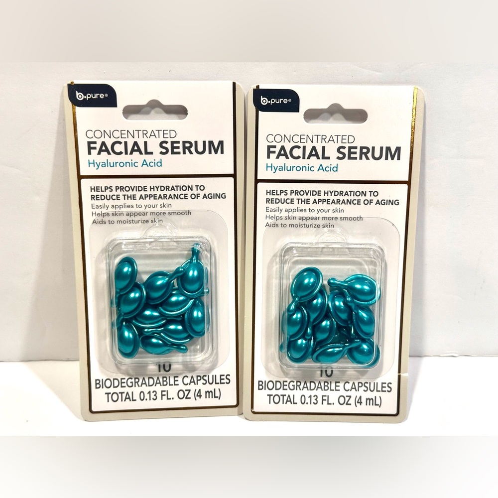Bpure Concentrated Facial Serum with Hyaluronic Acid - Blue - Pack of 2